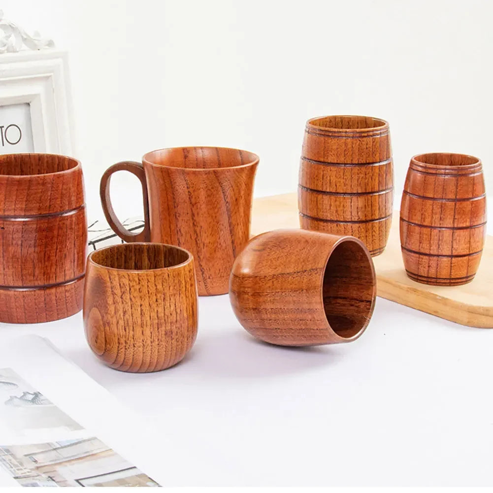 (PRINCIPAL) Copos de Madeira OAKO Rustic